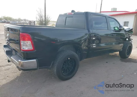 2021 Ram 1500 Big Horn 4X4 5'7 Box from USA, damaged, VIN 1C6SRFFT3MN634423